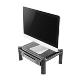 STAND,MONITOR,W/DRAWER,BK