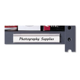 C-Line® Shelf Labeling Strips, Side Load, 4 x 0.78, Clear, 10/Pack 87447