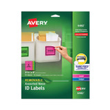 Avery® LABEL,MP,RMV,6UP,72,AST 06482