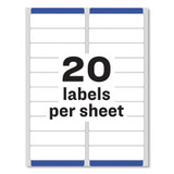 Avery® LABEL,ADDRS,1X4,20-SH 05961 USS-AVE5961