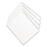Avery® INDEX,ALLSTATE 76-100,WHT 01704 USS-AVE01704