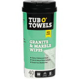 Tub O' Towels Granite and Marble Polishing Wipes (40-Count) TW40-GR