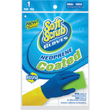 Soft Scrub Small Neoprene Coated Latex Rubber Glove 12681-26