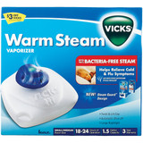 Vicks 1.5 Gal. Capacity 600 Sq. Ft. Warm Steam Vaporizer