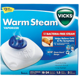 Vicks 1.5 Gal. Capacity Small Size Room Warm Steam Vaporizer