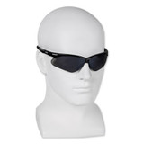 KleenGuard™ V30 Nemesis Safety Glasses, Black Frame, Smoke Lens KCC 25688 USS-KCC25688