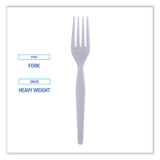 Boardwalk® FORK,STYRENE,1M-CT,WHT BWKFORKHW USS-BWKFORKHW