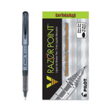 Pilot® PEN,LQD,RAZOR,PT,BK 11020