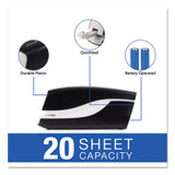 Swingline® Breeze Automatic Stapler, 20-Sheet Capacity, Black S7042132A USS-SWI42132