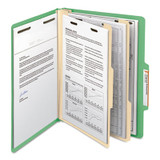 Smead FOLDER,CLS,6SEC,TP-TB,GN 14002 USS-SMD14002