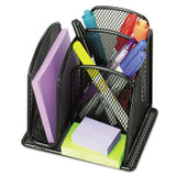 Safco® ORGANIZER,MESH,PNCL,BK 3250BL