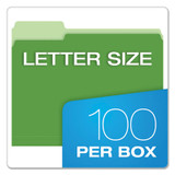 Pendaflex® FOLDER,FIL,1-3 CUT,LTR,GN 152 1-3 BGR USS-PFX15213BGR