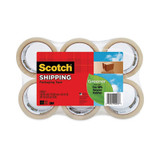 Scotch® TAPE,SHIPPING,REC,6PK,CLR 3750G-6