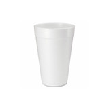 Dart® Foam Drink Cups, 16 Oz, White, 20/bag, 25 Bags/carton 16J165