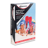 Innovera® PAPER,PHOTO,4X6,GLS,100PK IVR99546