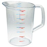 Rubbermaid® Commercial Bouncer Measuring Cup, 4 Qt, Clear FG321800CLR