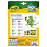 Crayola® MARKER,WSH,SPTP,20-ST,AST 588106 USS-CYO588106