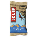 CLIF® Bar Energy Bar, Chocolate Chip, 2.4 Oz, 12/box CCC160004