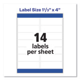Avery® LABEL,ADDRS,1-1-3X4,14-SH 05962 USS-AVE5962