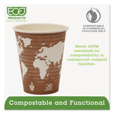 Eco-Products® CUP,COMPOSTABLE,PLM EP-BHC8-WA USS-ECOEPBHC8WA