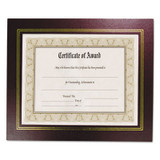 NuDell™ Leatherette Document Frame, 8.5 x 11, Burgundy, Pack of Two 21200