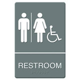 Headline® Sign SIGN,WALL,ADA,HNDICP,GY 4811