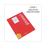 Universal® Copier Mailing Labels, Copiers, 8.5 X 11, White, 100-box UNV90108 USS-UNV90108