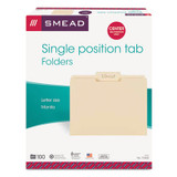 Smead™ FOLDER,MLA,1-3CT,LTR,POS2 10332 USS-SMD10332