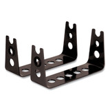 Allsop® Metal Art Monitor Stand Risers, 4.75 X 8.75 X 2.5, Black 31480 USS-ASP31480