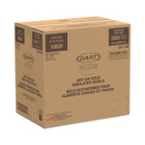 Dart® Foam Bowls, 10 Oz, White, 50-pack, 20 Packs-carton 10B20 USS-DCC10B20