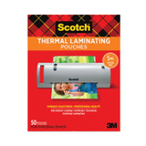 Scotch™ Laminating Pouches, 5 Mil, 9" X 11.5", Gloss Clear, 50/pack TP5854-50