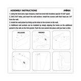 Storex Wall File, Letter Size, 13" x 4" x 7", Smoke 70220U06C USS-STX70220U06C
