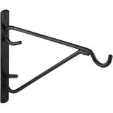 National Hardware 12 In. Black Vinyl-Coated Steel Plant Hanger Bracket N274-647 734233