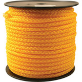 Do it Best 1/2 In. x 250 Ft. Yellow Braided Polypropylene Rope 707275