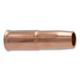 MIG Gun Nozzle, Adjustable, 5/8 in Bore, For Tweco Style 24A, Copper