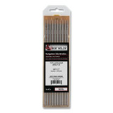 1.5%anthanated Tungsten Electrode, 1/8 in x 7 in, 10 PK