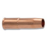 MIG Gun Nozzle, 5/8 in Bore, 1/8 in Recess, Tweco Style 24A, Short Stop