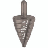 Vari-Bit Step Drill Bits, #12, 7/8 in to 1-3/8 in Cutting Diameter, 5 Steps