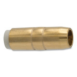 MIG Gun Nozzle, 5/8 in Bore, Brass, Bernard Style, Heavy-Duty, Insulated