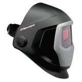 Speedglas 9100 Series Helmet with Auto-Darkening Filter, Variable 5, 8 to 13, Black, 2.8 in x 4.2 in Window