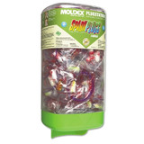 PlugStation Earplug Dispenser, Disposable Plastic Bottle, Foam Earplugs, Assorted Color Swirls/Streaks, SparkPlugs