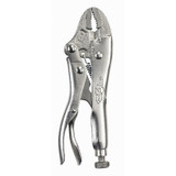 VISE-GRIP® The Original™ Curved Jaw Locking Plier with Wire Cutter, 4 in L, Opens to 15/16 in
