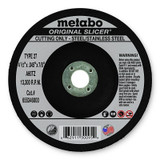Original Slicer Cutting Wheel, 4-1/2 in dia, 0.045 in Thick, 7/8 in Arbor, 60 Grit, AO