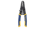 VISE-GRIP Wire Stripper/Crimper/Cutter, 7 in L, 10 AWG to 20 AWG, Blue/Yellow Handle