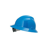 V-Gard Protective Hats, Fas-Trac Ratchet, Hat, Blue