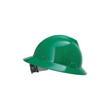 V-Gard Protective Hats, Fas-Trac Ratchet, Hat, Green