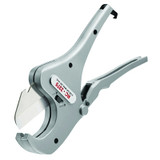 Ratcheting Pipe and Tubing Cutter, 1/2 in to 2-3/8 in Pipe Cap, For Plastic Pipe/Tubing