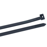 Heavy-Duty Cable Ties, 175 lb Tensile Strength, 24 in L, Ultraviolet Black, 50/Bag