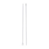 Standard Cable Ties, 75 lb Tensile Strength, 8 in, Natural, 100/Bag