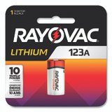 Photo Batteries, Lithium, 3V, 123A
